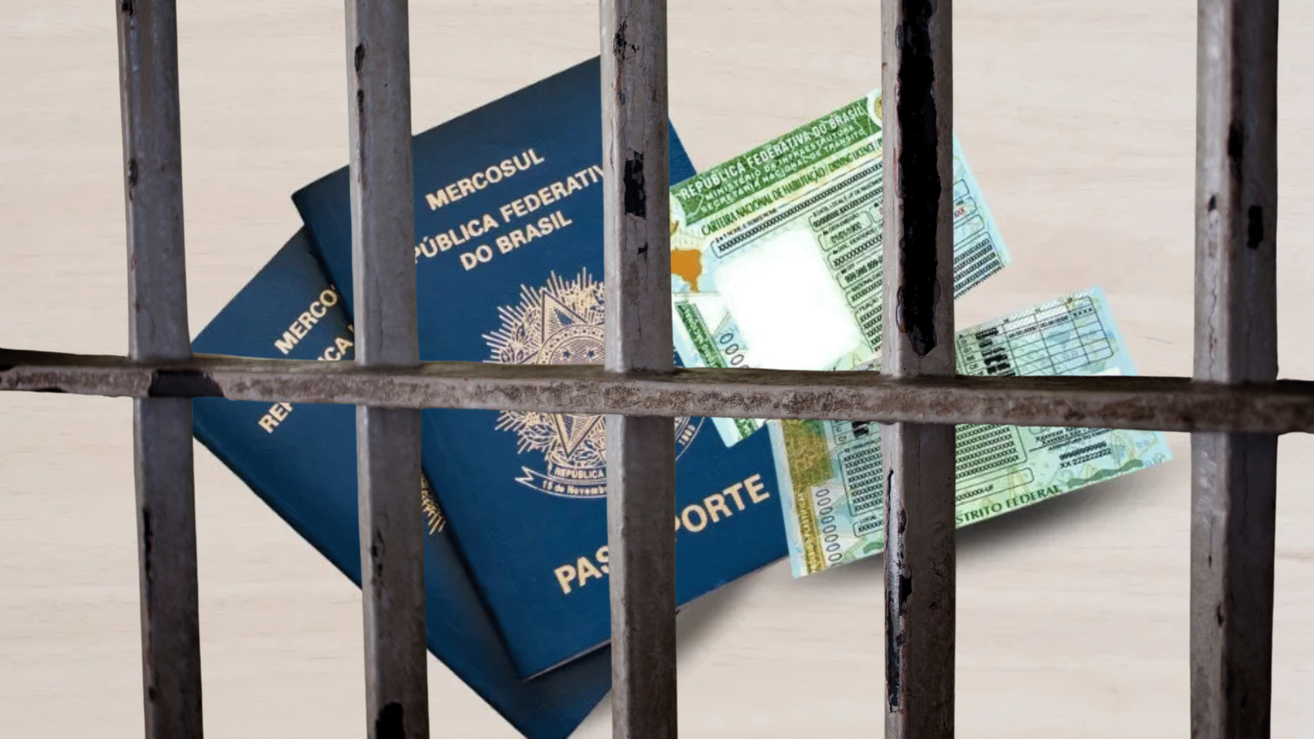 suspensão cnh e passaporte