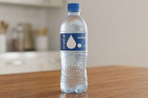 Bactéria na agua Crystal