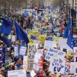 Manifestantes Londres Brexit